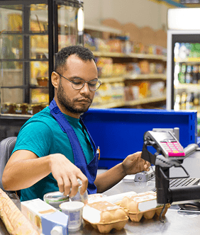 Business professional at work